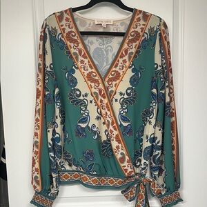 Flying Tomato Blouse with Tie